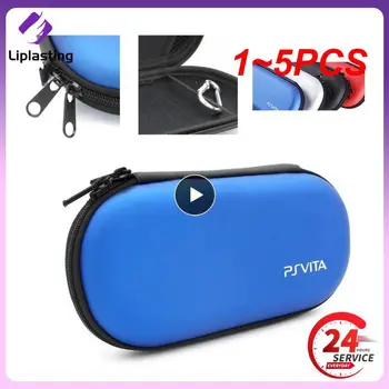 1-5 бр. устойчив на удари с Твърд Калъф-чанта За Sony PSV 1000 PS Vita геймпад За PSVita 2000 Тънка Конзола чанта За Носене Високо качество