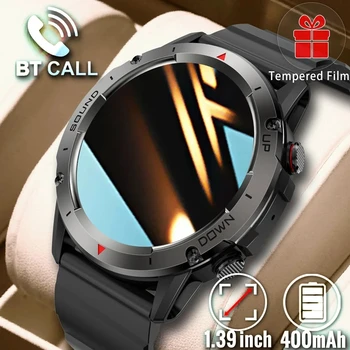 2023 NFC Смарт часовници за Мъже за Android Huawei Ios Водоустойчив Часовник 1,39 