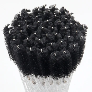 300 бр Еднократна употреба пръчка за трупове, коса за удължаване на мигли, почистващи четки, Апликатор за скрабирования грим