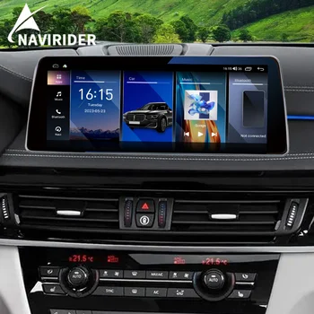 8 + 256 GB Android 13 Автоматичен Безжичен CarPlay За BMW X5 F15 X6 F16 F85 2013-2018 Qled Мултимедиен плейър GPS Стерео 4G WiFi Главното устройство