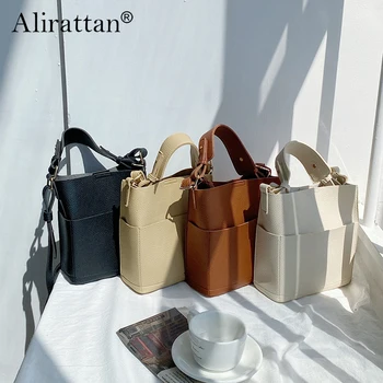 Alirattan / Новост 2023, Дамска чанта, Дамска чанта през рамо, Модерен практичен вертикална чанта през рамо, Модерен универсална чанта
