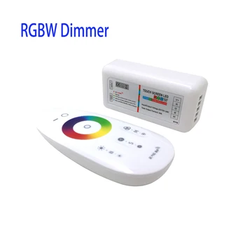 Led контролер с докосване на екрана 12 В 24 В радиочестотни дистанционно управление за RGB Rgbw-прожектор, led ленти, осветление, Безжичен Wi-Fi, затъмняване на лента