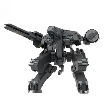 MOC Creative Expert Ideas Набор от модели твърди роботи Rex с механично задвижване, строителни блокчета, Комплекти тухли, играчки за деца, подаръци