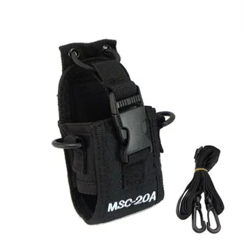 MSC-20A Чанта за радиостанции, Защитни капаци, Професионална чанта за носене, Улични черни чанти за багаж, чанта за радио