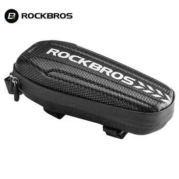 Rockbros/ официалната подвесная чанта за скутер с твърда предна, водоустойчив сгъваема чанта за планински велосипед, многофункционална електрическа чанта
