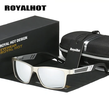 RoyalHot Мъжки и дамски Класически спортни Слънчеви очила за шофиране с поляризация UV400, улични очила