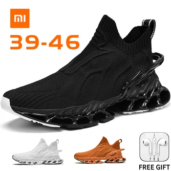 Xiaomi Youpin Casual Sneakers for Men Shoe Flying Weaving Дишаща Soft Shoe for Men Size 39-46 Ежедневни маратонки за мъже