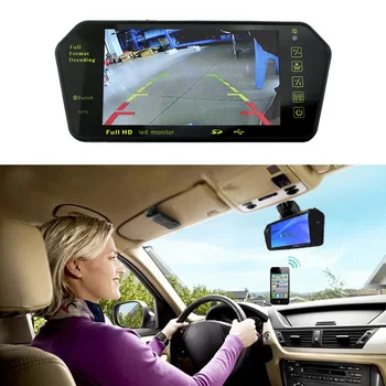 Авто TFT LCD монитор Bluetooth Full HD 7 