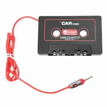 Авто кассетный касетофон Стерео Адаптер Преобразувател на касета За iPhone MP3/4 AUX Кабел CD-плейър Магнитен авто касетофон