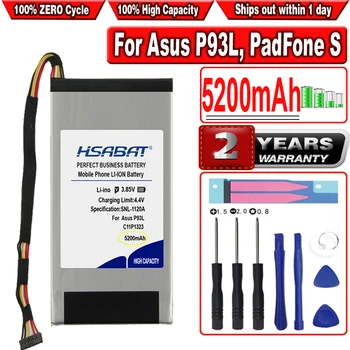 Батерия HSABAT 5200 mah C11P1323 за Asus PadFone S P93L P92L P93L PF500KL PF500K
