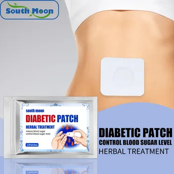 Горещи продажба 12шт диабет band-спин в пакета За намаляване на нивото на захар в кръвта Диабетический помощ