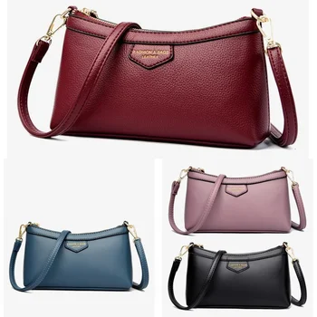 Един практичен подарък чанта за майките, жените 2023, нова лятна дамска чанта средна възраст, по-малка чанта през рамо, сто с темпераментным раница през рамо