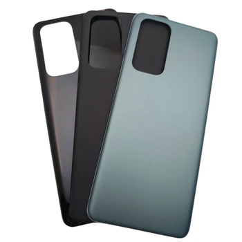 За OnePlus 9 Pro LE2121 Задния капак на отделението за батерията Задната врата на корпуса 3D стъкло корпус + Самозалепващи се резервни части
