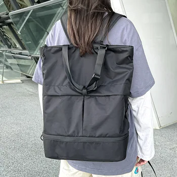 Корейската Ежедневни Студентски Младежки Холщовая чанта Унисекс, Раници Totel, Реколта Дамски чанти за лаптоп в Салона на Голям Капацитет, Пътни женски Y2K