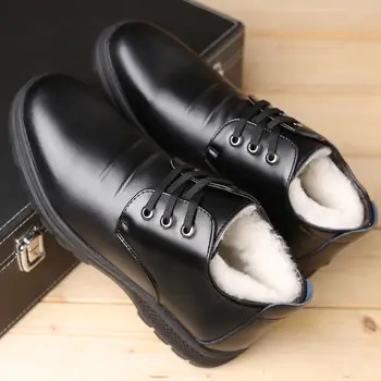 Мъжки Ежедневни обувки, Модни Брандираната Класически и Ежедневни мъжки Кожени обувки в черен Цвят, Лидер на Продажбите, Топло Бизнес мъжки обувки дантела, Голям Размер Q526