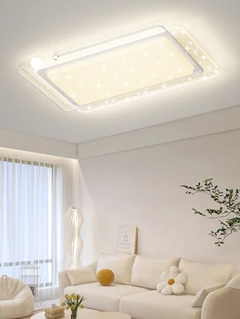 Най-новият модерен led тавана лампа 2023 се използва за Трапезария, спални, фоайе, кухня, Златисто-бяло на лампи, декорация на лампи с дистанционно управление