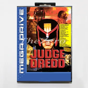 Нов judgedredd's с кутия за 16-битова игра на карти MD за MegaDrive/Genesis JAP/EU-US Shall