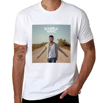 Нова тениска Kendji Girac, тениски по поръчка, летен топ сладки, блузи, потници, черни тениски за мъже