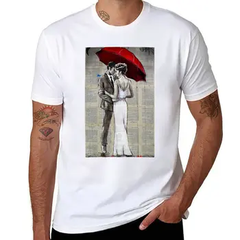 Нова тениска с дъждовно Луната, бързосъхнеща риза, забавни тениски, кавайная дрехи, мъжки графични тениски в стил хип-хоп