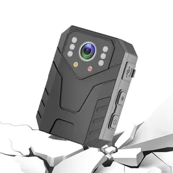 Носен Мини камера за тялото на Full HD 1080P Видео за нощно виждане Охрана 4K Cam Батерия 1800 ма Откриване на движение