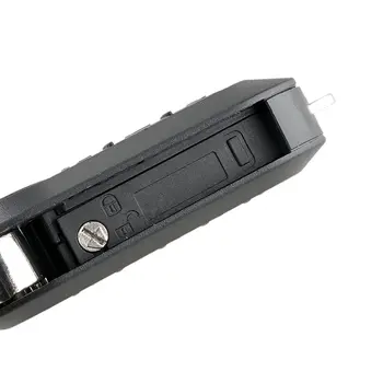 подходящ за FIAT GRANDE PUNTO 500 BRAVO DUCATO PANDA 3-бутон ключодържател, чанта за дистанционно управление на 3-ключ калъф за ключове, за защита на ключове