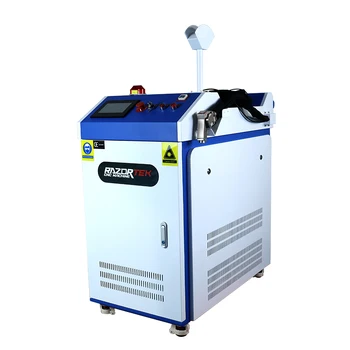 Портативна Преносима лазерната машина за почистване 1000 W 1500 W 2000 W 3000 W Лазер за почистване на Метал