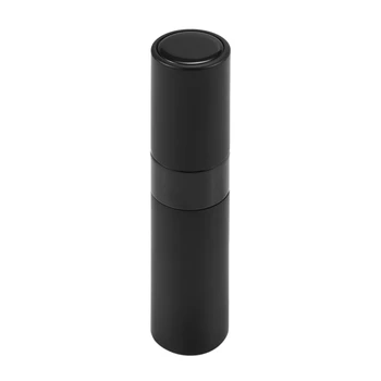 Преносим мини-флакон за пътуване обем 6X8 мл за многократна употреба Празен пулверизатор парфюми - черен