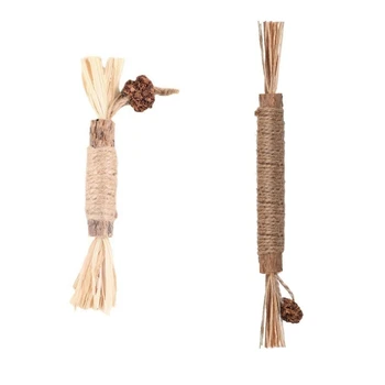 Пръчка от естествено сребро дърво, на котки, на Пръчки от коча билка, пръчици за дъвчене Matatabi за зъби
