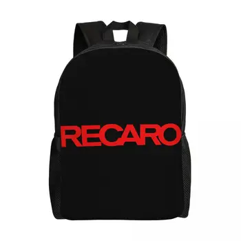 Раници с логото на Recaros за жени и Мъже, Водоустойчиви училищна чанта за колеж, чанти и калъфи за книги с принтом