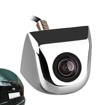 Резервна камера, метална камера за задно виждане за кола, водоустойчив автоаксесоари, Супер сензорна технология преглед на 170 градуса с храненето 12