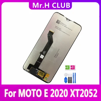 С рамка, Оригинален LCD дисплей за Motorola Moto E (2020 Г.) E 2020 XT2052 Сензорен Дисплей Дигитайзер в събирането на Подмяна на ремонтна детайли