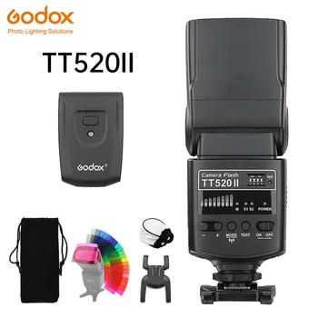 Светкавица Godox TT520II с вграден wi-fi сигнала 433 Mhz за цифрови огледално-рефлексни фотоапарати Canon 1300D 800D 750D за Nikon, Pentax Olympus