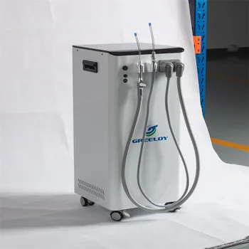 Стоматологичен мобилна смукателна машина с отрицателно налягане, преносим стоматологичен вакуум помпа, засмукване блок 110/220 v