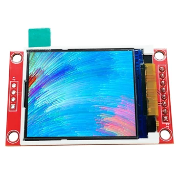 Фабрично електронен 1,77 инчов 1.8-инчов TFT-LCD модул ST7735S се нуждае от поне 4 вводах-констатации за управление на сериен порт SPI