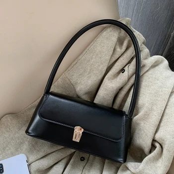 Френска Нишевая чанта, чанта за подмишниците в западен стил, Дамска чанта 2023, Нова мода Портативна универсална чанта Ins, чанти за рамо