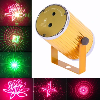 Цилиндричен Лазерен С Лампа, Управлявана с Глас Пълен Небесен Звезден Семицветный Въртящи Магически Топка с Дизайн, Светеща Лазерна Проекция